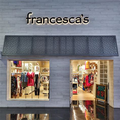 Francesca store - Download the francesca’s app today to discover what’s new and just for you all in one platform. Features: - Find exactly what you’re searching for with shop-by-category options and filtering. - Receive sale alerts and notifications about the newest arrival drops and offers. - Exclusive in-app offers.